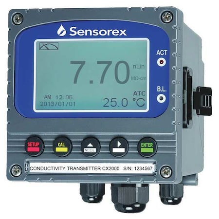 Conductivity Transmitter, 0 to 130 Deg MPN:CX2000