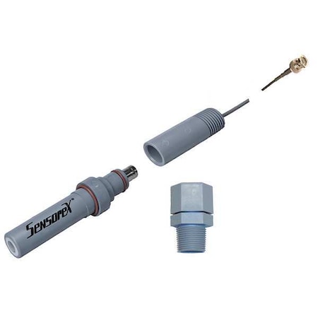Sensor Kit, 1 1/8 in Dia, 10 1/2 in H, CPVC MPN:S6600-ORP/10/BNC