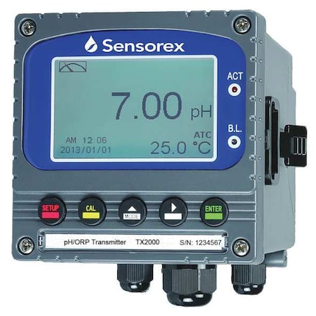 Online pH Transmitter, 0 to 130 Deg MPN:TX2000