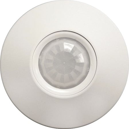 Ceiling Mount Sensor, Occupancy, 0-10V Dimming, Wireless RF, 902 MHz, White, 450 sq ft, LED MPN:CM 9 WR