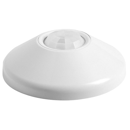 Ceiling Mount Sensor, Occupancy, 0-10V Dimming, Hard Wired, White, 452 sq ft, Fluorescent, Incandescent, LED MPN:CM PDT 9