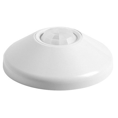 Ceiling Mount Sensor, Occupancy, Photocell, Hard Wired, White, 500 sq ft, Fluorescent, Incandescent, LED MPN:CMR 9