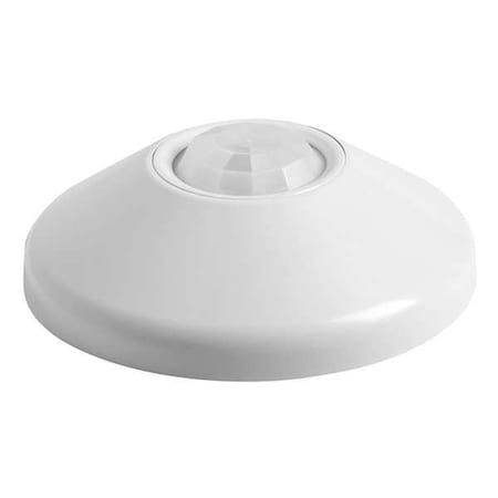 Ceiling Mount Sensor, Occupancy, Photocell, Hard Wired, White, 500 sq ft, Fluorescent, Incandescent, LED MPN:CMR 9 P