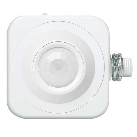Fixture Mount Sensor, Occupancy, Photocell, 0 to 10V Dimming, Hard Wired, White, 2, 463 sq ft, Fluorescent, Incandescent, LED MPN:CMRB 10