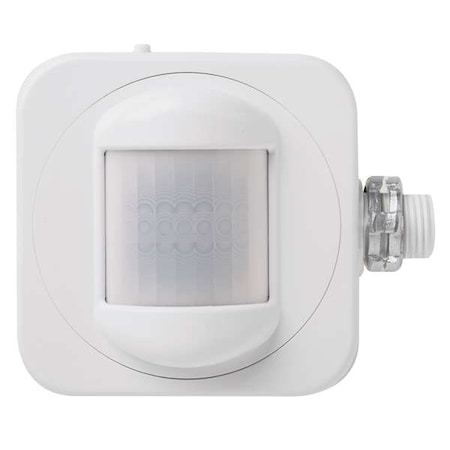 Fixture Mount Sensor, Occupancy, Photocell, 0 to 10V Dimming, Hard Wired, White, 1, 400 sq ft, Fluorescent, Incandescent, LED MPN:CMRB 50 480