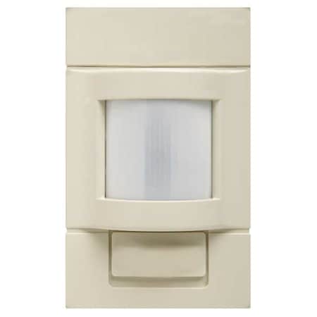 Wall Mount Sensor, Occupancy, Photocell, Hard Wired, Ivory, 1, 200 sq ft, Fluorescent, Incandescent, LED MPN:LWS IV