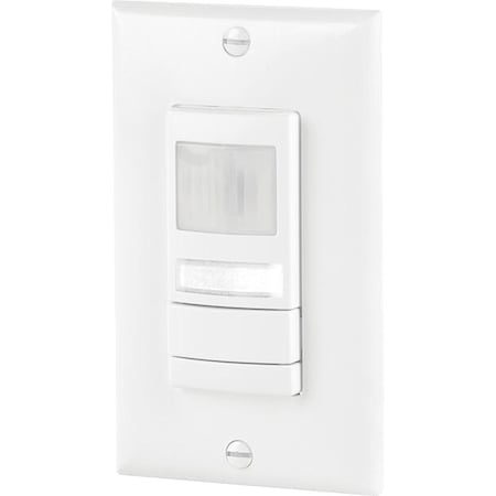 Wall Mount Sensor, Occupancy, Photocell, 0 to 10V Dimming, Hard Wired, White, 2, 025 sq ft, Fluorescent, Incandescent, LED MPN:WSX NL WH