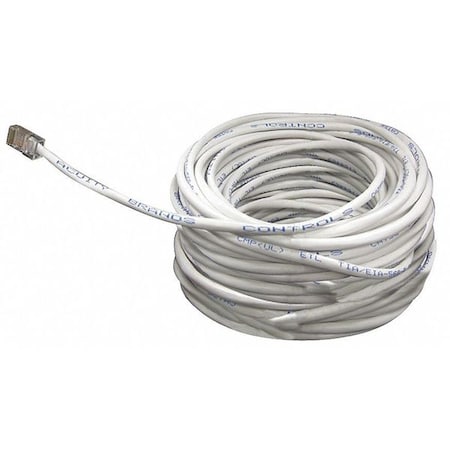 Patch Cord, Cat 5e, Bootless, White, 30 ft. MPN:CAT5 30FT J1