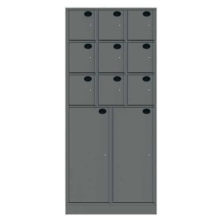 Evidence Locker, 36inW, Gray, 14Compartment MPN:11AA-NPT