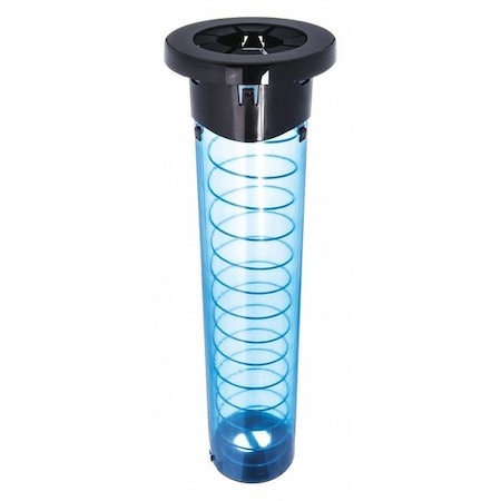 Cup Dispensr, In-Counter, Adj, 8-44 oz., 18