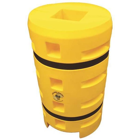 Column Protector, Yellow, Fits Column Size 6