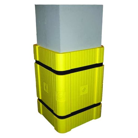 Parking Column Protector Kit, Yellow MPN:PS-Y-KIT