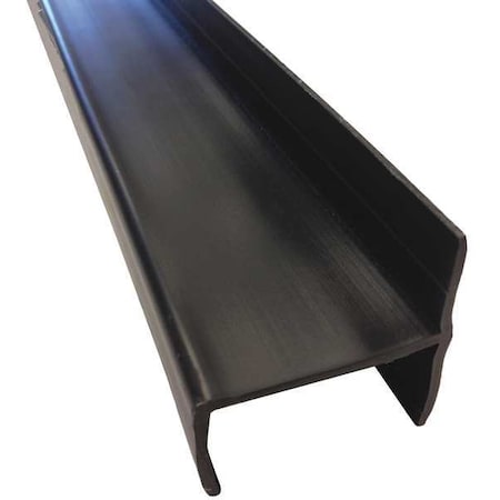 Parking Column Protector, Wall System Clips, Black MPN:PSWC-FL-BL-1400
