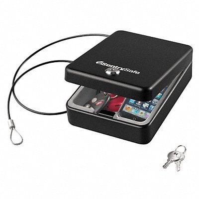 Portable Safe 0.05 cu ft Black MPN:P005K