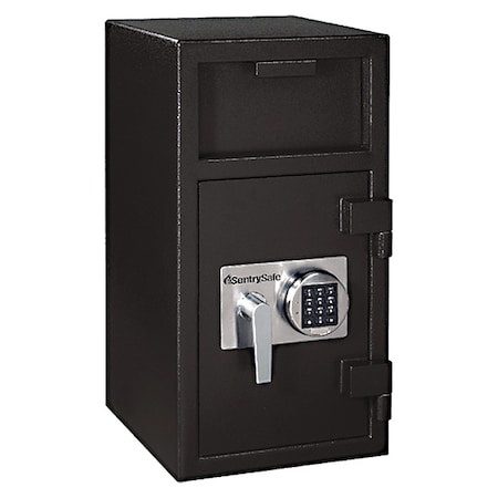 Depository Safe with Programmable Electronic w/Time Delay 121 lb, 1.57 cu ft, Solid Steel MPN:DH-134E
