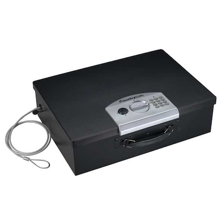 Compact Safe, 0.5 cu ft, 16 lb, Electronic, Override Key Lock MPN:PL048E