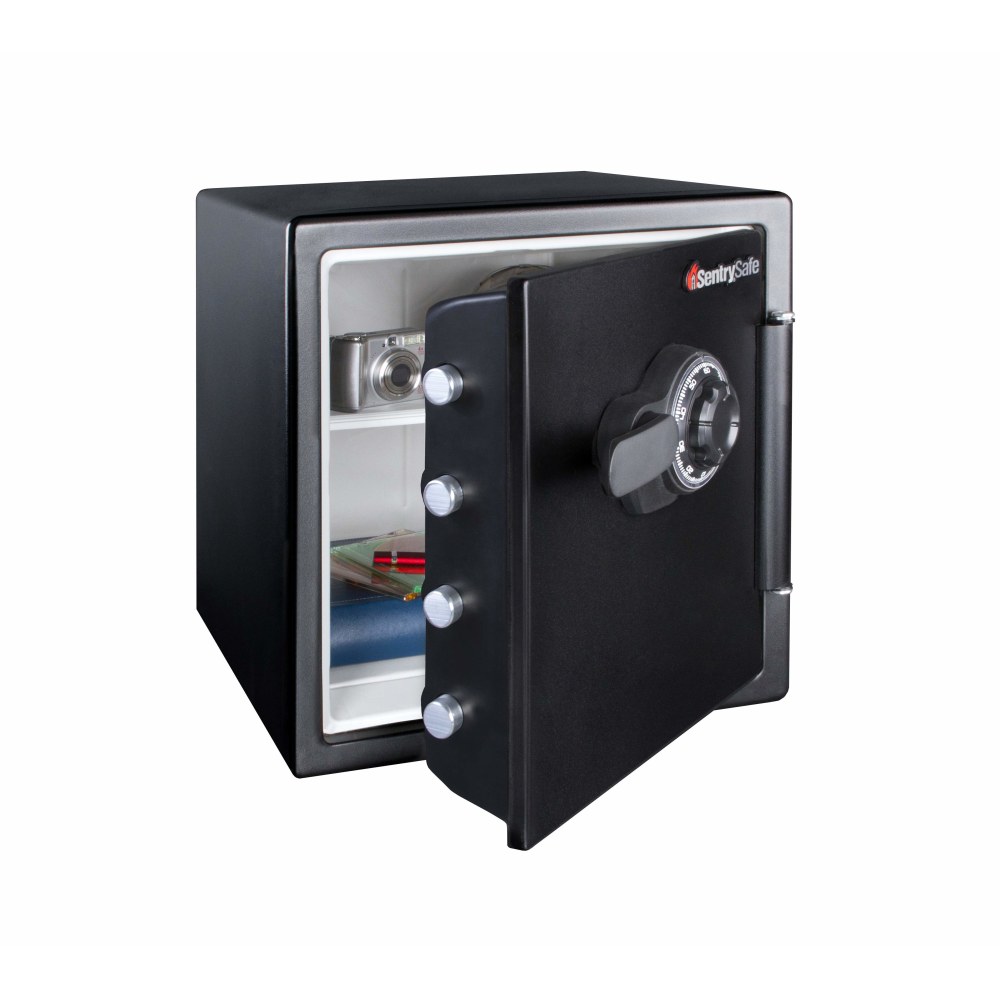 SentrySafe Fire-Safe Combination Safe, 1.23 Cu. Ft., Black MPN:SFW123CS