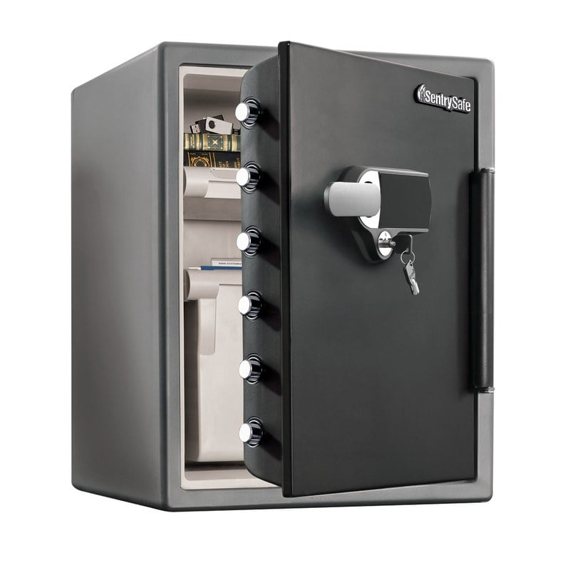 SentrySafe Waterproof Fire Safe, 125-Lb, 2.05 Cu Ft Capacity, Gunmetal MPN:SFW205UPC