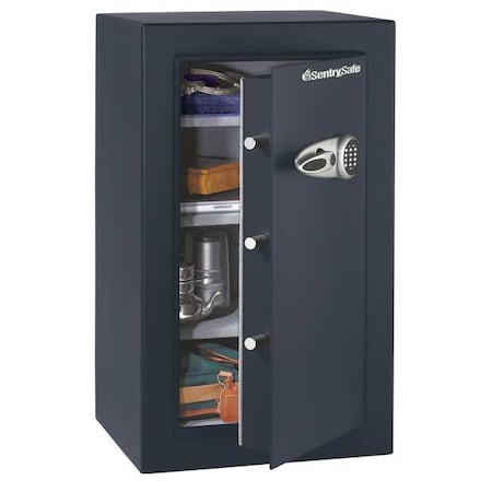 Fire Rated Security Safe, 6.1 cu ft, 220 lb, Not Rated Fire Rating MPN:T0-331