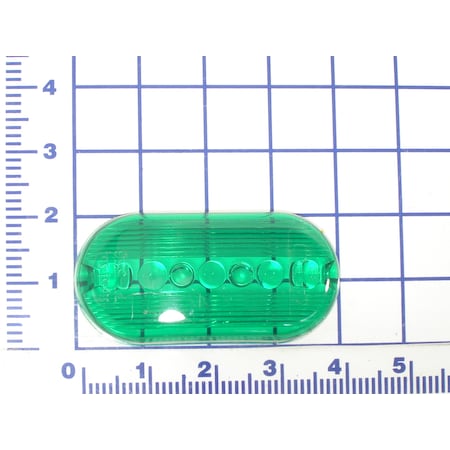 Lenses, Lens, Green Oval MPN:823-112