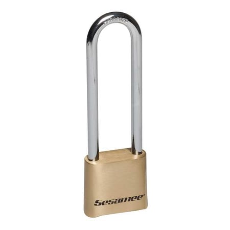 Combination Padlock, Bottom, Brass MPN:K440
