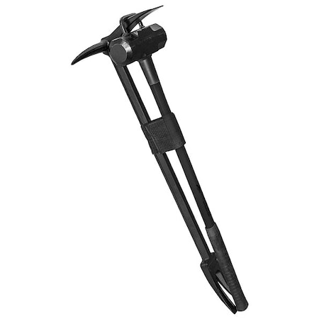Halligan with Handle, Black, Rubber Grip MPN:K-BB24-8