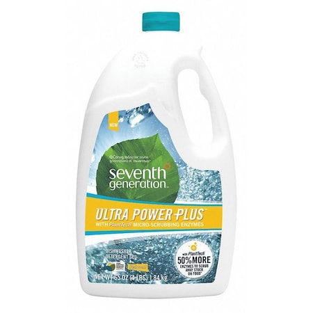 Natural Automatic Dishwasher Gel, Ultra Power Plus, Fresh Citrus, 65 oz Bottle MPN:22929