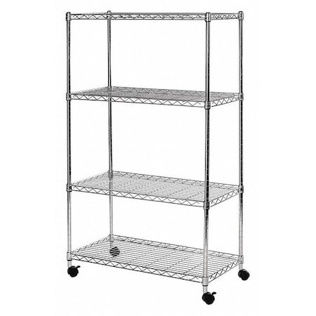 Wire Shelving Unit, 14