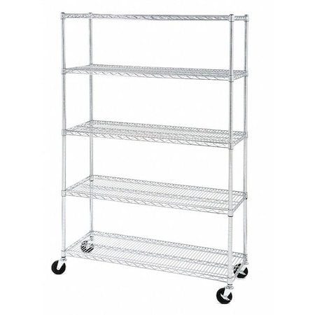 Wire Shelving Unit, 18