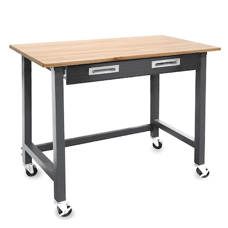 Wood Top Workbench, Satin MPN:WEB484