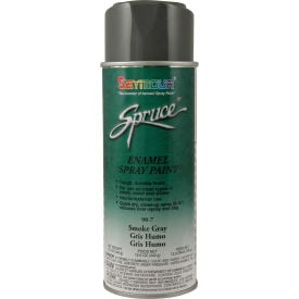 Spruce General Use Spray Paint 16 Oz. Smoke Gray 12 Cans/Case - 98-7 98-7