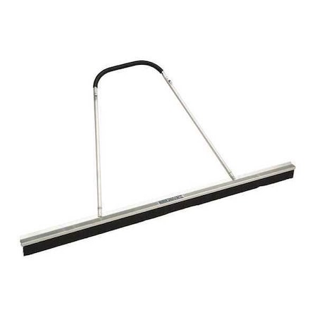84 in Sweep Face Drag Broom, Stiff, Synthetic, Black MPN:82084