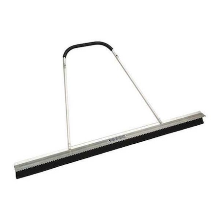 84 in Sweep Face Drag Broom, Stiff, Synthetic, Black MPN:83384