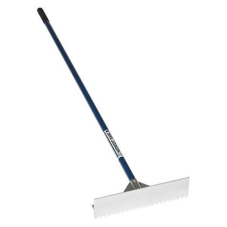 17 in Asphalt Lute, 22 Tines, 66 in L Aluminum Handle MPN:52917GRA