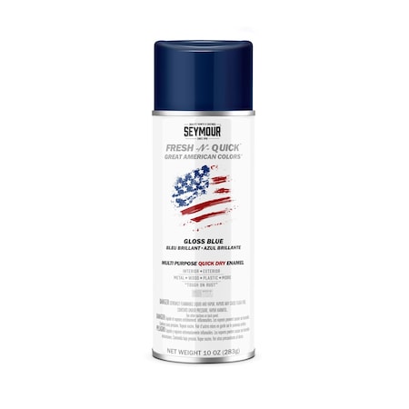 Seymour Fresh-N-Quick - Enamel, Gloss Blue (10oz) MPN:11-56