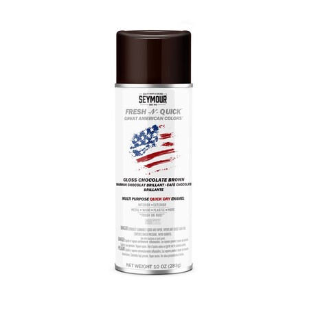 Seymour Fresh-N-Quick - Enamel, Gloss Chocolate Brown (10oz) MPN:11-76