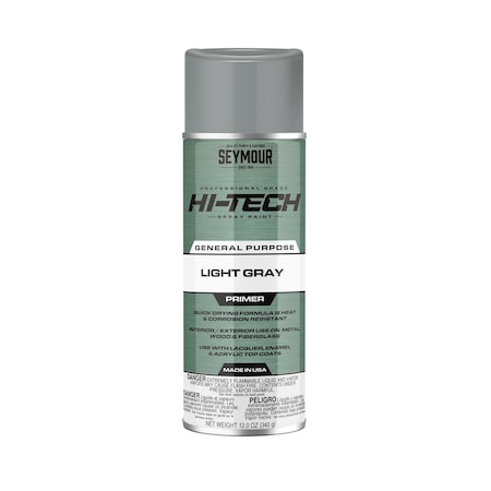 Seymour Hi-Tech Primer, Light Gray (12oz) MPN:16-831
