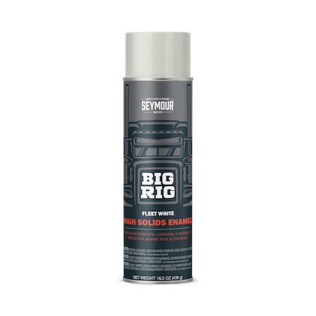 Seymour Big Rig High Solids Enamel, Fleet White (16oz) MPN:20-1613