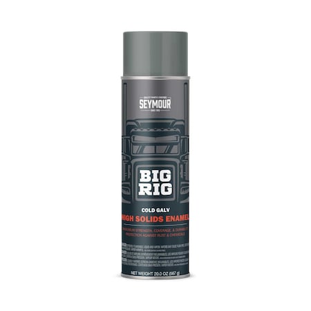 Seymour Big Rig High Solids Enamel, Cold Galv (16oz) MPN:20-1645
