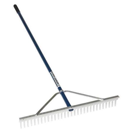60 in Chisel Tooth Rake, 66 in L Blue Handle MPN:20060