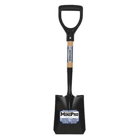 Square Point Shovel, 27 in L Wood Handle MPN:49353GRA