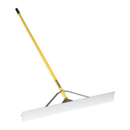 36 in Standard Lute With Goliath Bracing, 82 in L Powder Coated Aluminum Handle MPN:50136