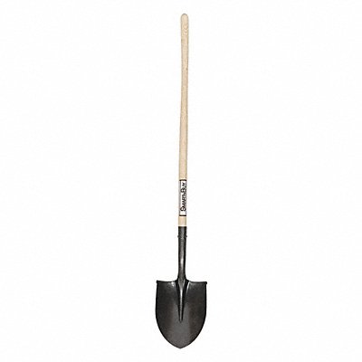 Round pt. Shovel 16 ga. 42 Wood Handle MPN:49830GRA