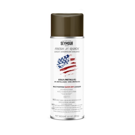 Seymour Fresh-N-Quick - Lacquers, Gold (Metallic) (10oz) MPN:11-5