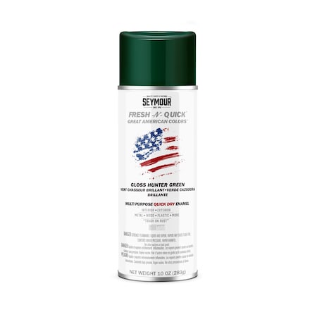 Seymour Fresh-N-Quick - Enamel, Gloss Hunter Green (10oz) MPN:11-8