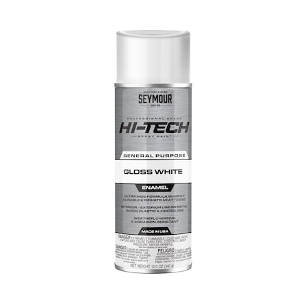 Seymour Hi-Tech Enamel, Gloss White (12oz) MPN:16-113