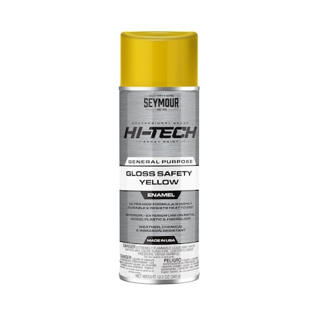 Seymour Hi-Tech Enamel, Safety Yellow (12oz) MPN:16-116