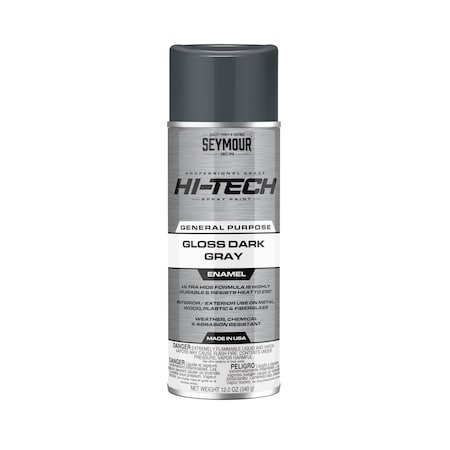 Seymour Hi-Tech Enamel, Gloss Dark Gray (12oz) MPN:16-117