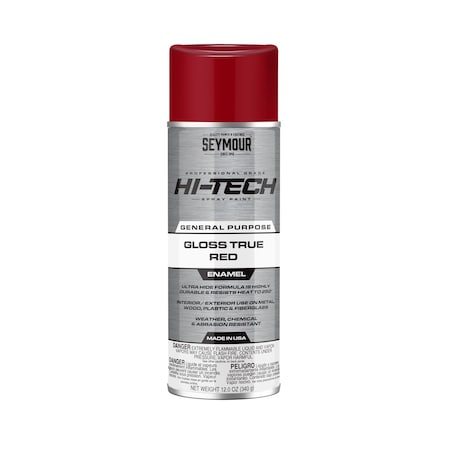 Seymour Hi-Tech Enamel, Gloss True Red (12oz) MPN:16-122