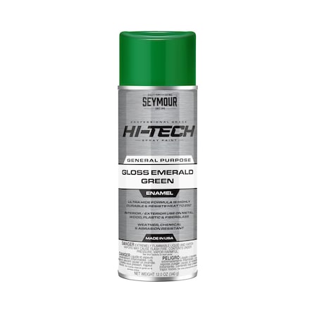 Seymour Hi-Tech Enamel, Gloss Green (12oz) MPN:16-126
